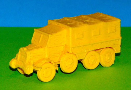 Hongaarse Rába 38M Botond truck - 3D-print in diverse schalen - 0