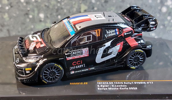 Toyota GR Yaris Rally #17 1:43 Ixo V1059 - 0