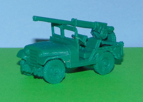 Nekaf / M38A1c jeep - 3D-print in diverse schalen - 0