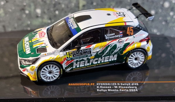 Hyundai i20 Rally2 #45 VOSSEN 1:43 Ixo V1061 - 0