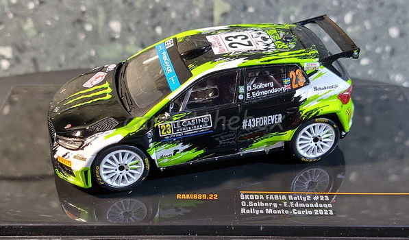 Skoda Fabia Rally2 #23 1:43 Ixo V1066 - 0