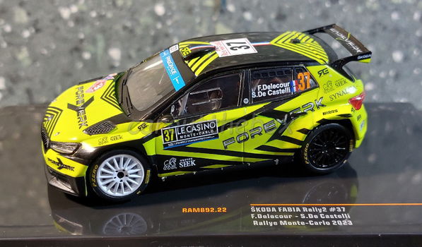 Skoda Fabia Rally2 #37 1:43 Ixo V1067 - 0