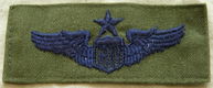 Embleem / Patch, Senior Pilot Wing, US Airforce, jaren'70.(Nr.1) - 1 - Thumbnail