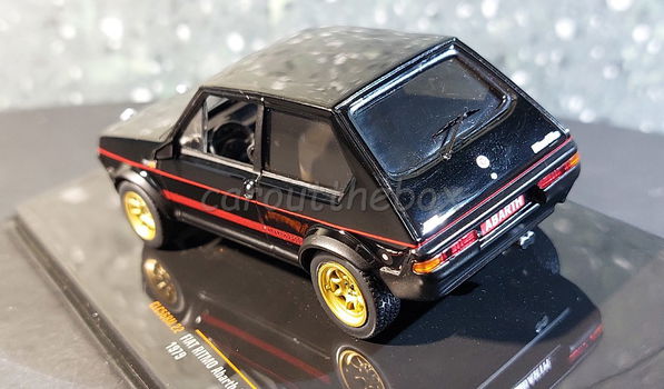 Fiat Ritmo Abarth Gr2 1979 zwart 1:43 Ixo V1069 - 2