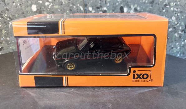 Fiat Ritmo Abarth Gr2 1979 zwart 1:43 Ixo V1069 - 3