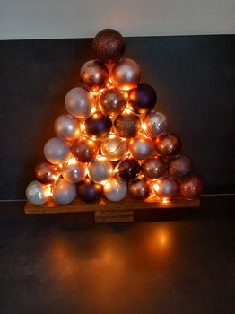 Kerstboom met licht - 1