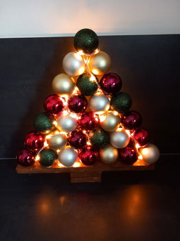 Kerstboom met licht - 4