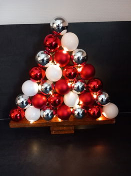 Kerstboom met licht - 5