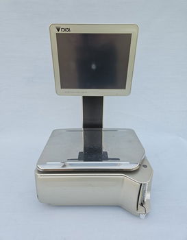 Digi SM-5500 G EV weegschaal met touchscreen en klantdisplay - 0