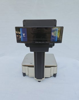 Digi SM-5500 G EV weegschaal met touchscreen en klantdisplay - 4