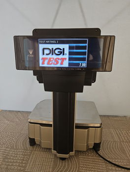 Digi SM-5500 G EV weegschaal met touchscreen en klantdisplay - 7