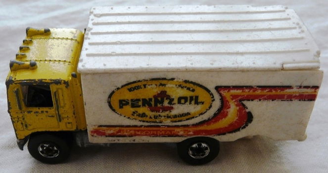 Modelauto, Mattel (Hot Wheels), No.1174 - Hiway Hauler - Pennzoil, 1982.(Nr.1) - 3