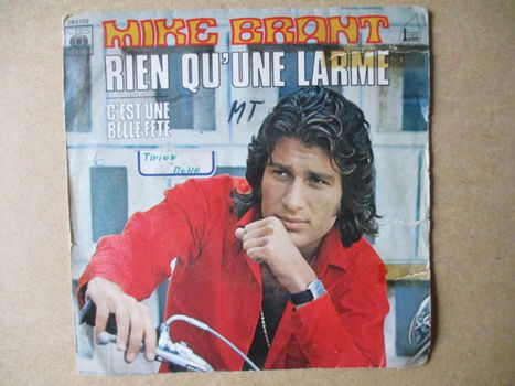 s1185 mike brant - rien qu'une larme - 0