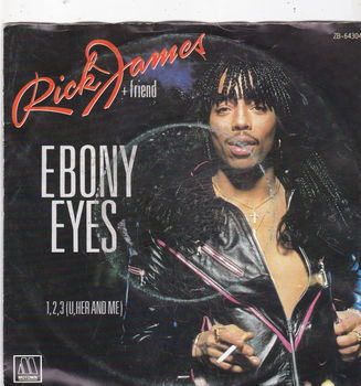 Single Rick James & Friend - Ebony eyes - 0