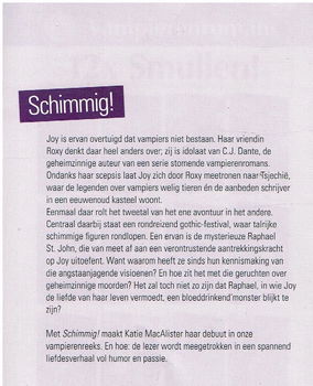 Katie MacAlister = Schimmig! - Candlelight vampierenroman 47 - 1