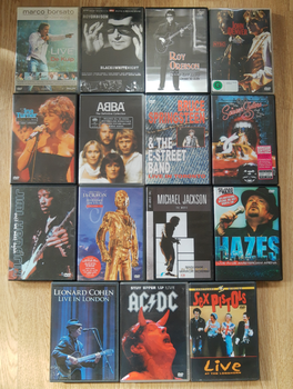 Partij MUZIEK DVD's / Roy Orbison - John Denver - Tina Turner - Bruce Springsteen - ABBA - - 0