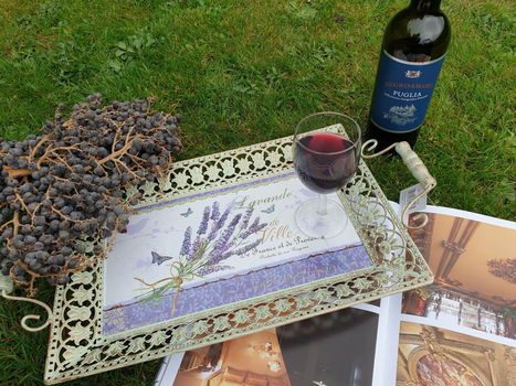 dienblad met lavendel - 4