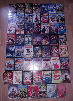 Partij Collectie 55x Animatie Kinder Jeugd Peuter Tekenfilms Disney - 0