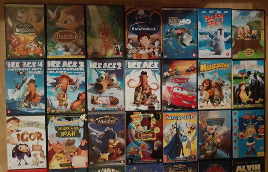 Partij Collectie 55x Animatie Kinder Jeugd Peuter Tekenfilms Disney - 3