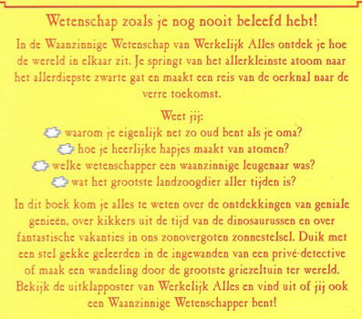 DE WAANZINNIGE WETENSCHAP VAN WERKELIJK ALLES - Nick Arnold - 1