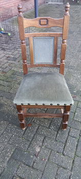 te koop 6 eetkamer stoelen in zeer goedestaat - 2