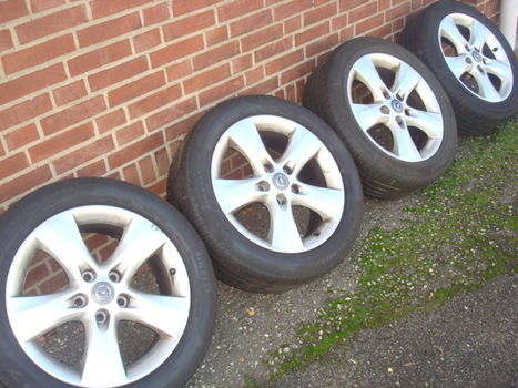 17''Originele Opel Velgen en Banden Steek 5x115 - 2