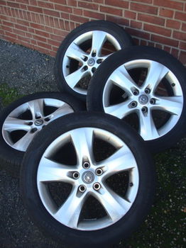 17''Originele Opel Velgen en Banden Steek 5x115 - 5