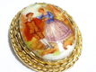 Prachtige porseleinen Fragonard broche - 1 - Thumbnail