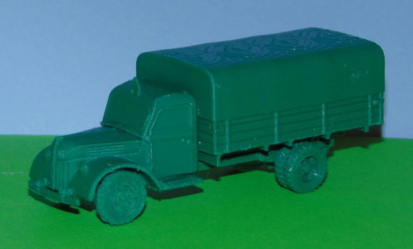 Duitse Ford V3000 truck - gesloten - 3D-print, div. schalen - 0