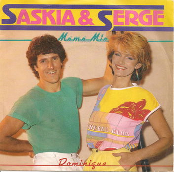 Saskia & Serge – Mama Mia ( Vinyl/Single 7 Inch) - 0