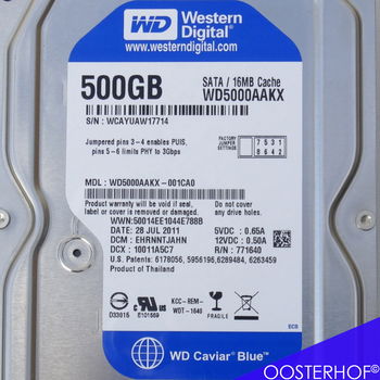 WD 500Gb SATA Caviar Blue WD5000AAKX #2 | HDD - 4