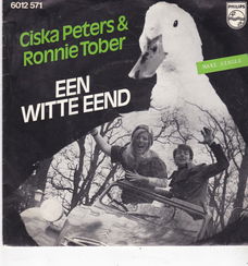 Maxi Single Ciska Peters & Ronnie Tober - Een witte eend