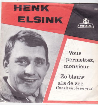 Single Henk Elsink - Vous permettez, monsieur - 0