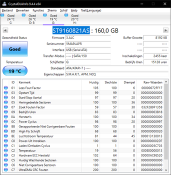 Seagate Momentus 160Gb 5400rpm SATA ST9160821AS 2.5