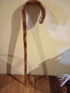 WANDELSTOK, mooi hout , 92 cm - nieuw -