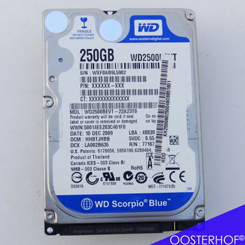 WD 250Gb Scorpio Blue SATA 2.5” WD2500BEVT #1 | HDD LT - 3