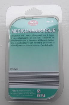 Medicijnendoosje - pillendoosje - 1 week - 7 dagen - nieuw - 1