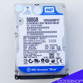 WD 500Gb Scorpio Blue SATA 2.5” WD5000BPVT | HDD LT - 3