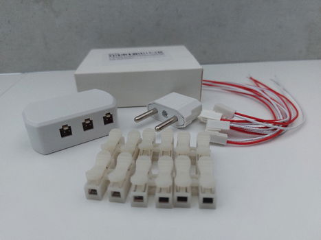 Adapter 3volt voor modelbaan verlichting - 1