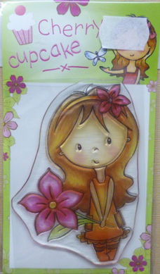 Wild Rose Studio Clearstamp Mia Flower