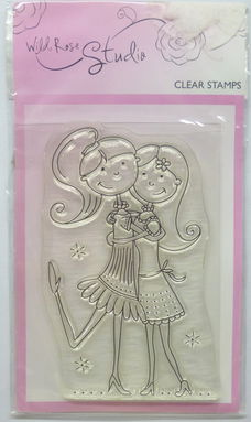 Wild Rose Studio Clearstamp Best Friends