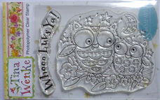 Wild Rose Studio Clearstamp Whoohoo loves you