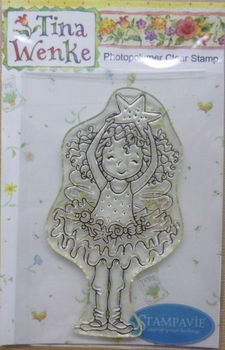 Wild Rose Studio Clearstamp Summer Ballerina - 0