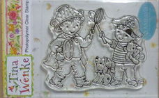 Wild Rose Studio Clearstamp Swordfight