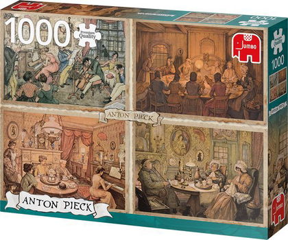 Jumbo Puzzel Anton Pieck 1000 Stukjes - 0