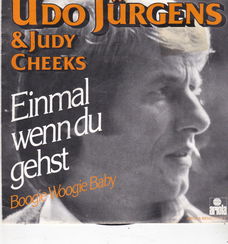 Single Udo Jürgens & Judy Cheeks - Einmal wenn du gehst