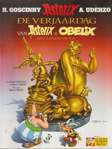 Asterix De verjaardag van Asterix en Obelix Het guldenboek