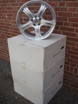 17'' Inch Autec Velgen Niewu Set Steek5x100 - 5