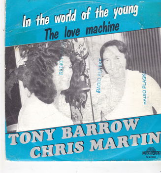 Single Tony Barrow/Chris Martin- In the world of the young - 0