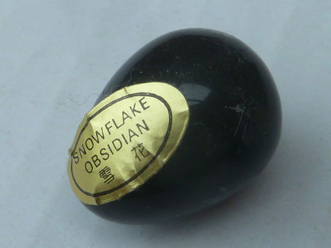 Eitje Sneeuwvlok obsidiaan - 3